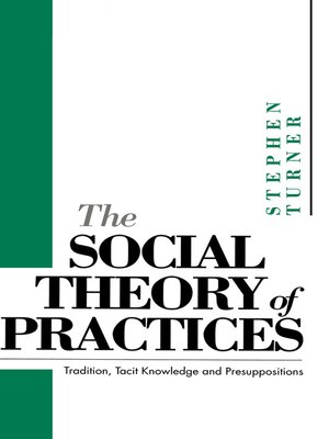 cover image of The Social Theory of Practices